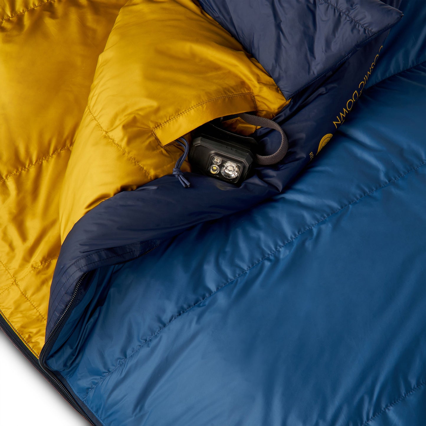 Kelty Cosmic Down 20°F (-7°C) 550-Fill Sleeping Bag - Regular - Dark Blue/Pageant Blue