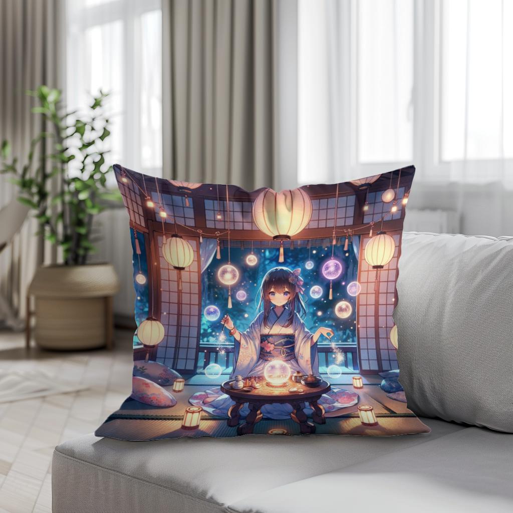 Dream Weaver's Realm Cotton Cushion