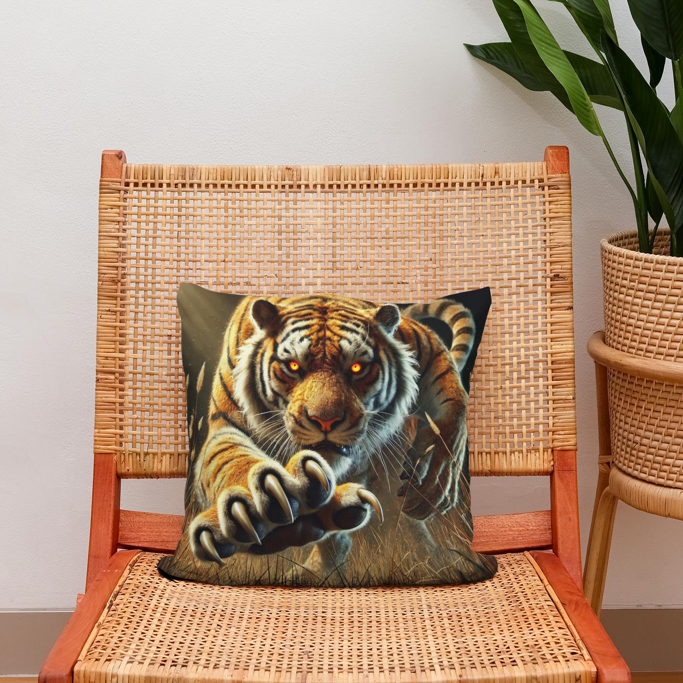 Wild Fury Cotton Cushion