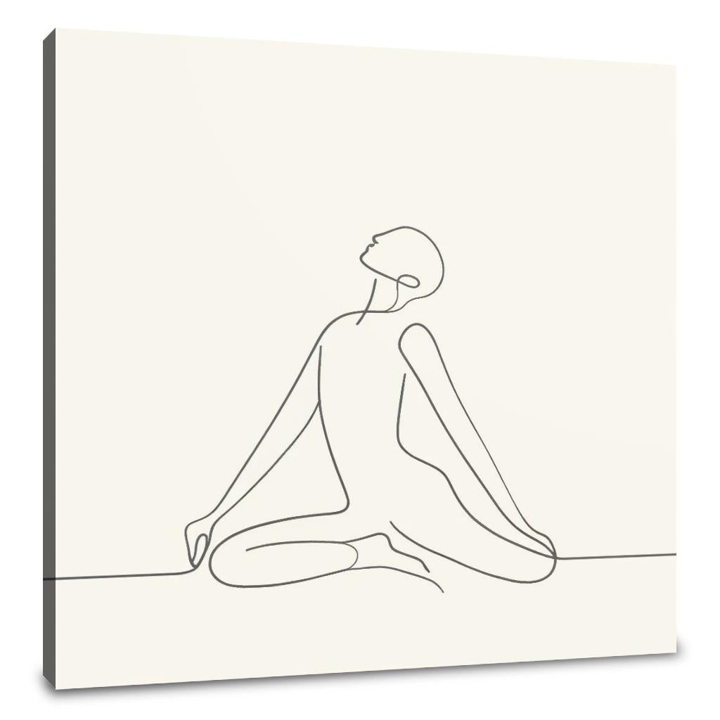 Serenity Yoga Canvas