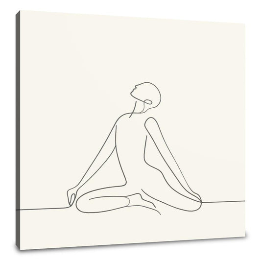 Serenity Yoga Canvas