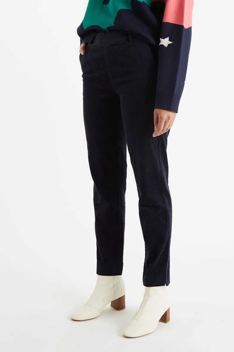 Louche Joele Cord Slim Leg Trouser