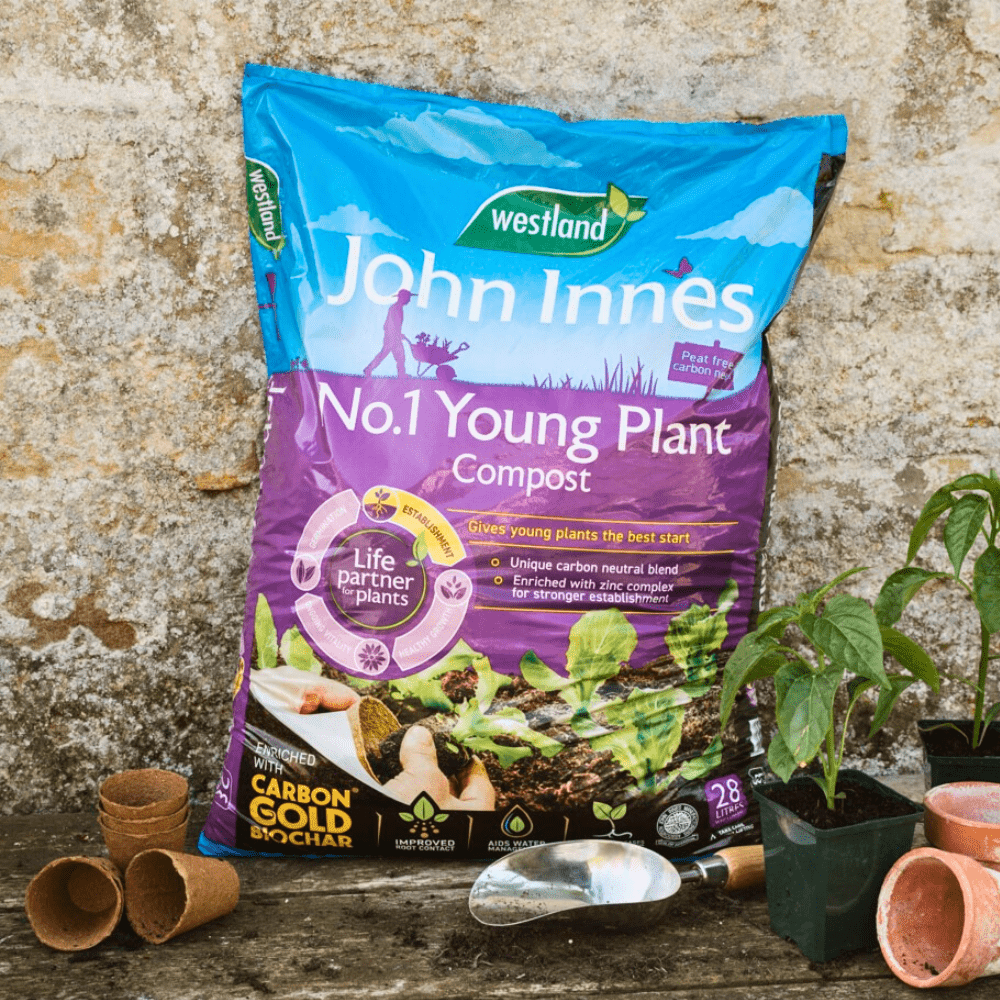 John Innes Peat Free No.1 Young Plant Compost 28ltr Bulk Buy