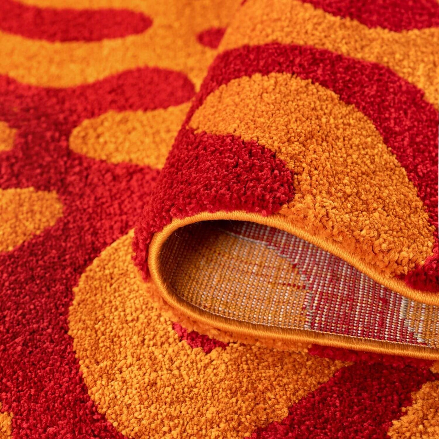 Joli Doodle Red & Orange Rug