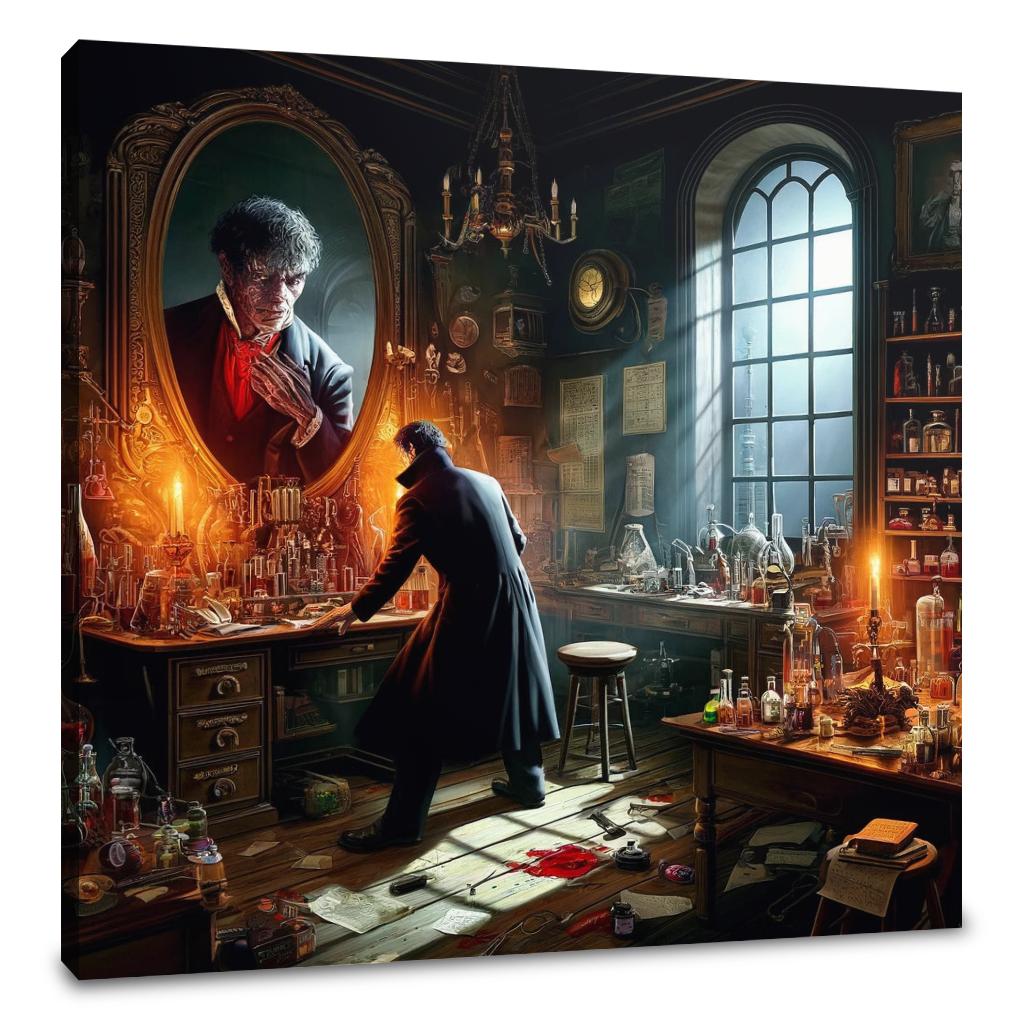 Reflections of Conflict Canvas