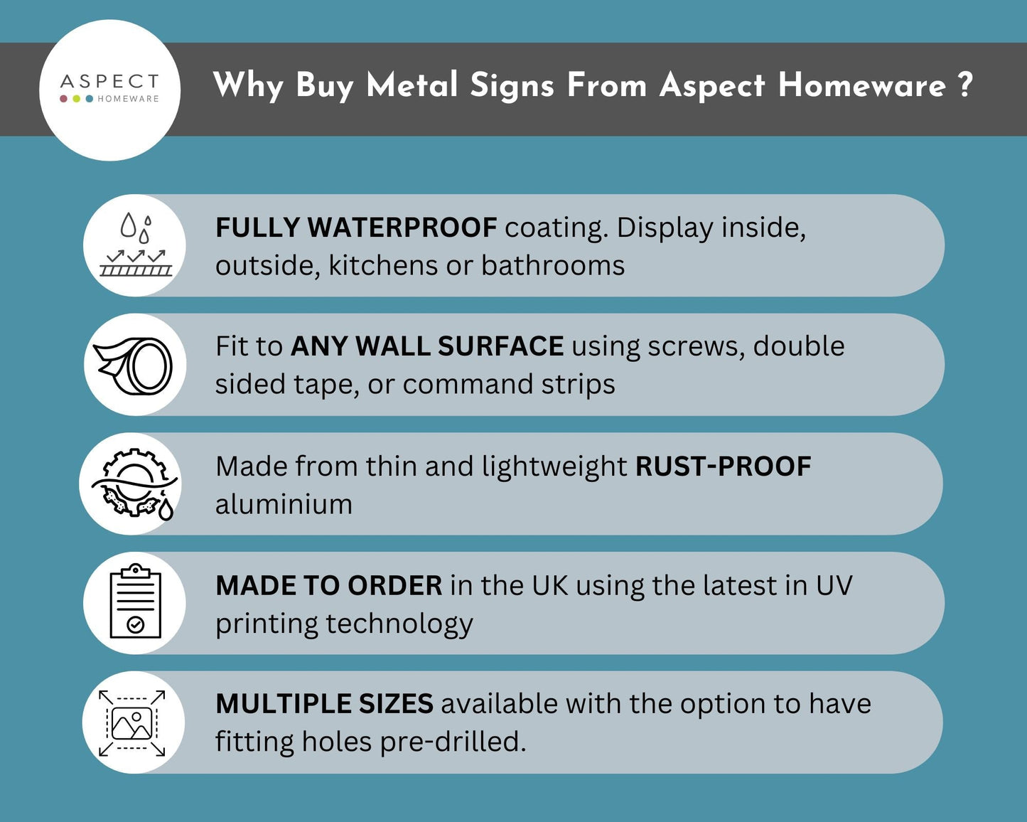 I'm Not Bossy I Just Have Better Ideas Metal Wall Sign