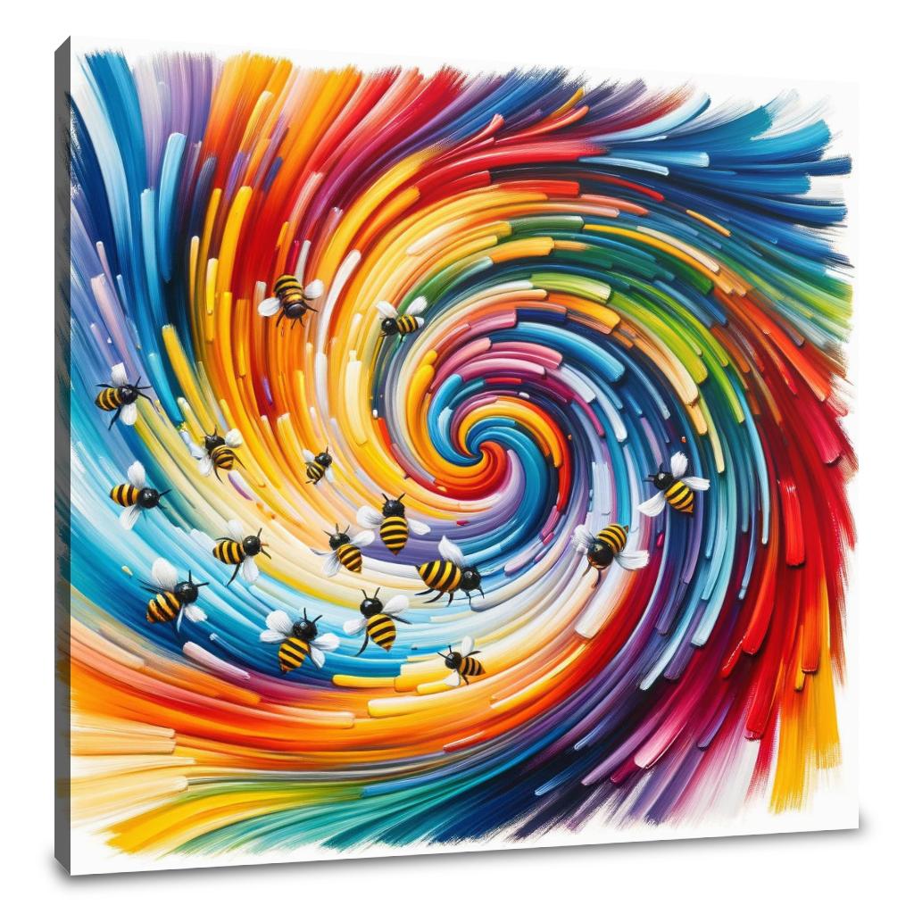 Bee Symphony Canvas