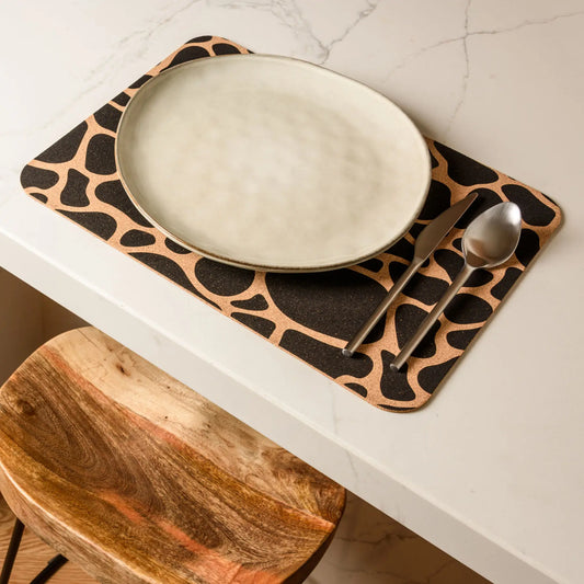 Cork Placemats | Jungle Design | Rectangular