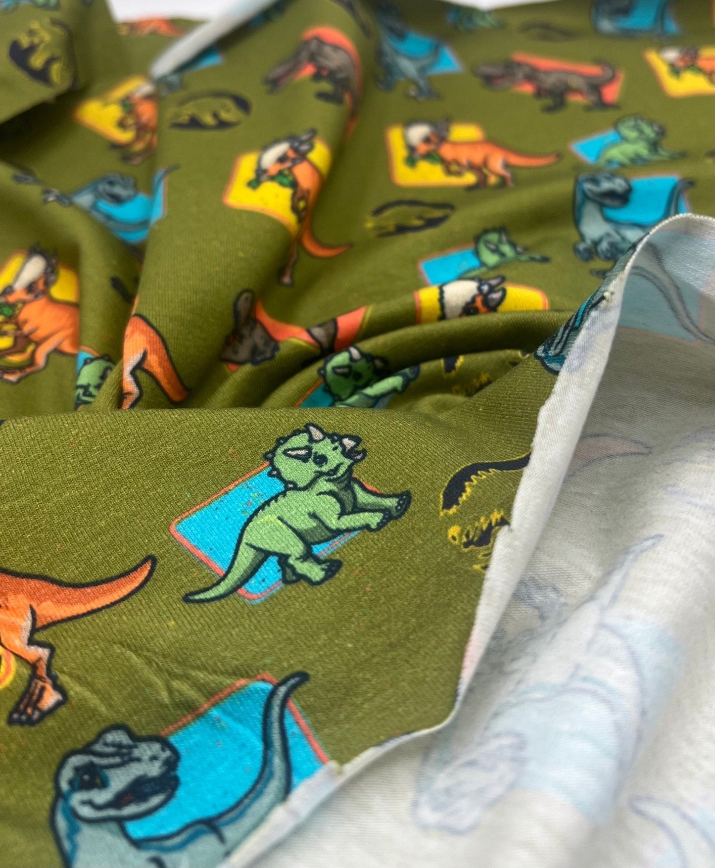 Jurassic World Cotton Stretch Jersey 200 GSM 95/5 Lycra 4 Way Stretch