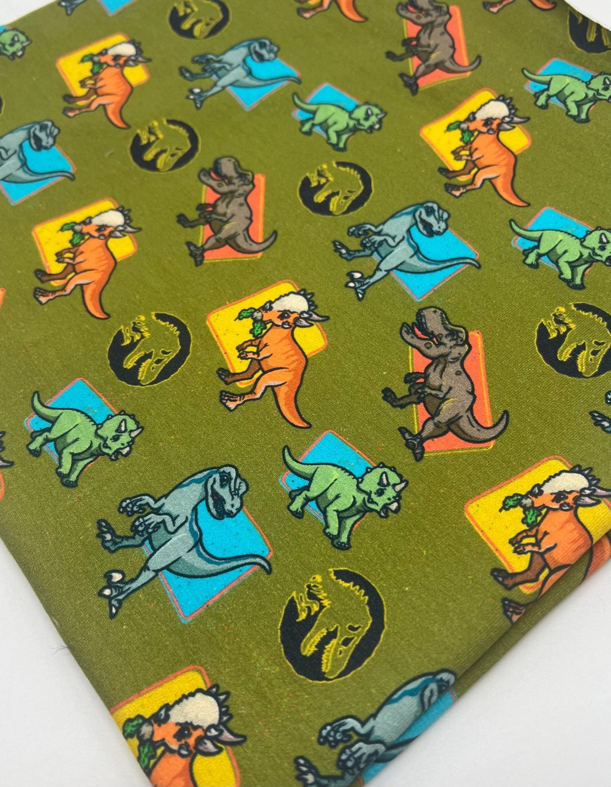 Jurassic World Cotton Stretch Jersey 200 GSM 95/5 Lycra 4 Way Stretch