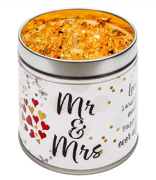 Just Because Candle – Mr & Mrs Wedding Gift Candle