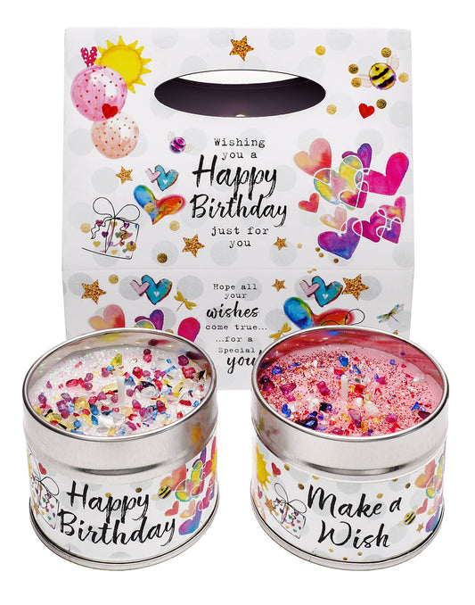 Just Because Duos | Happy Birthday & Make A Wish Candle Gift Bag