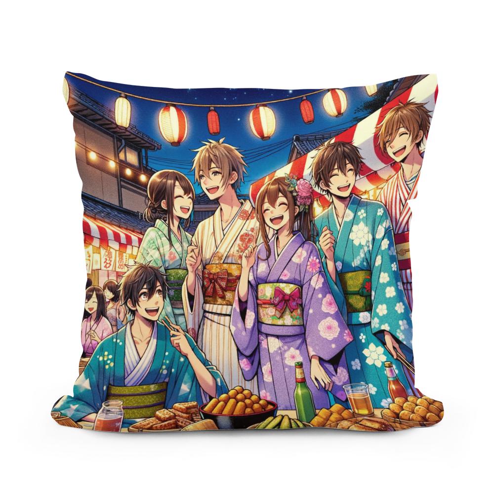 Summer Festival Magic Cotton Cushion
