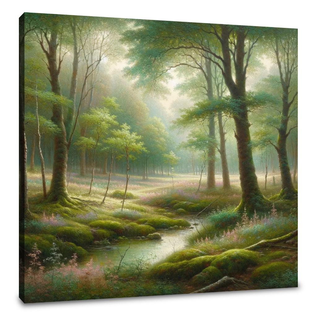 Woodland Glade Serenity Canvas