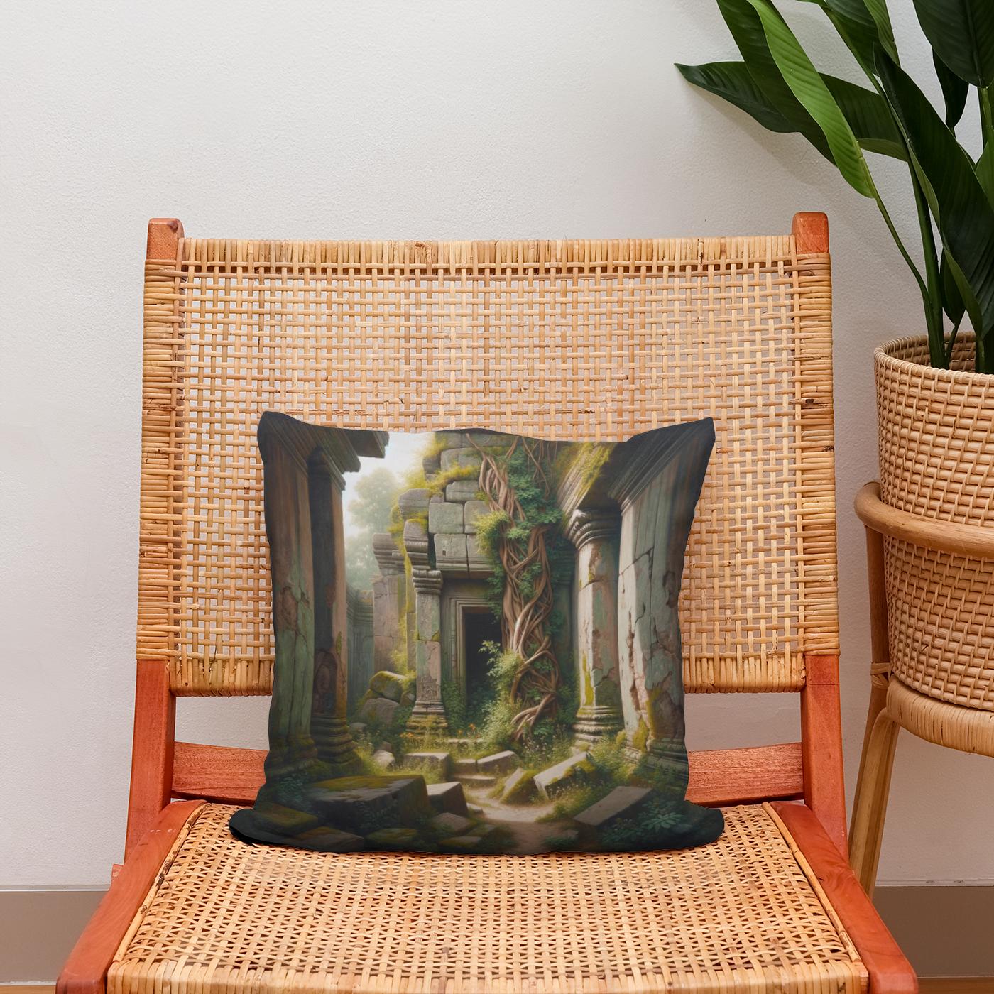 Eternal Whispers Cotton Cushion