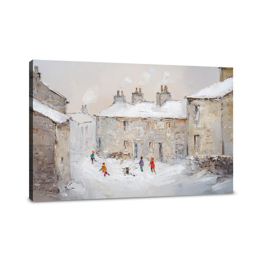 Grassington Winter Morning Canvas