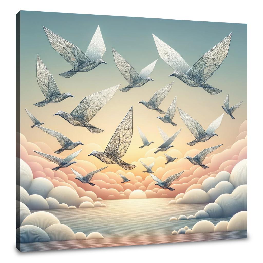 Avian Geometry Canvas