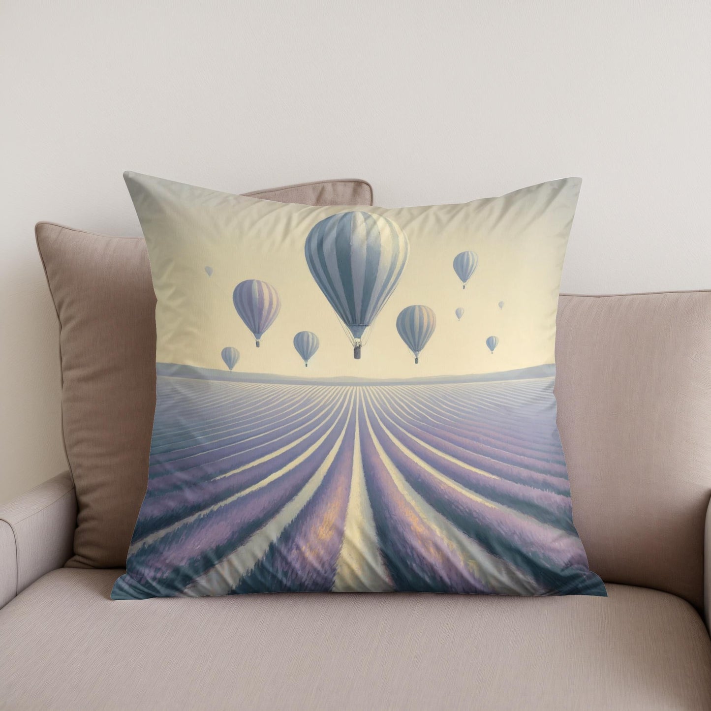 Lavender Breeze Cotton Cushion