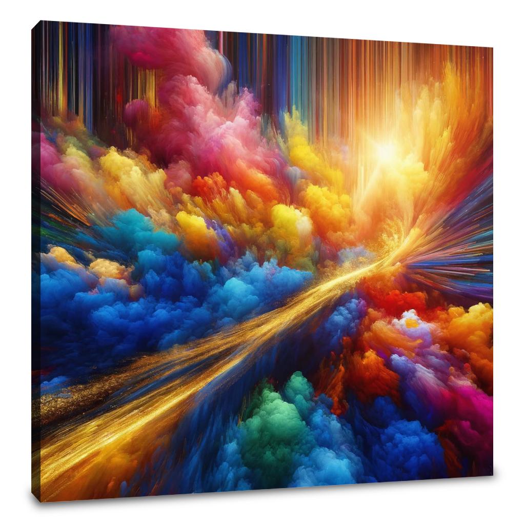 Vivid Essence Canvas