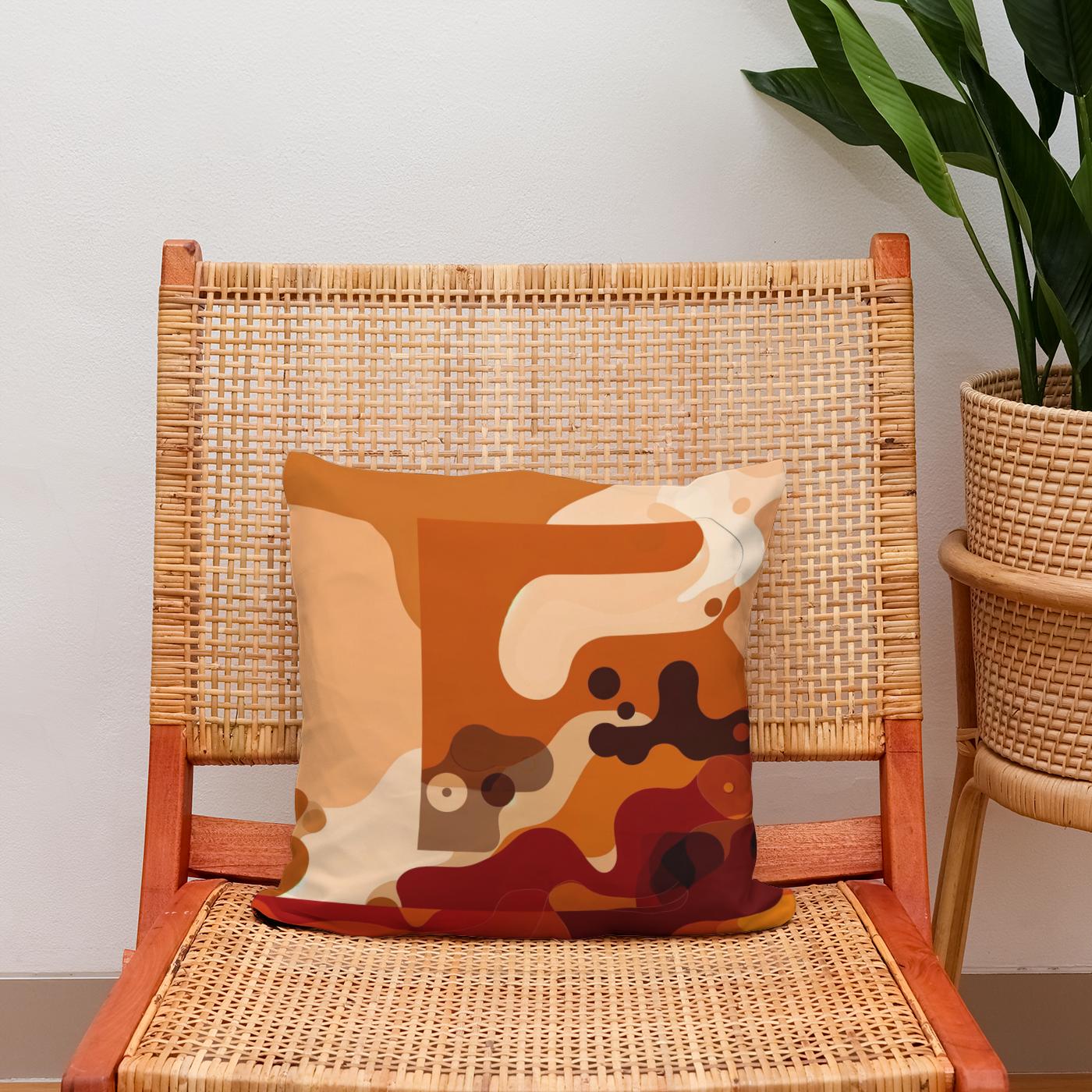 Desert Sands of Serenity Cotton Cushion