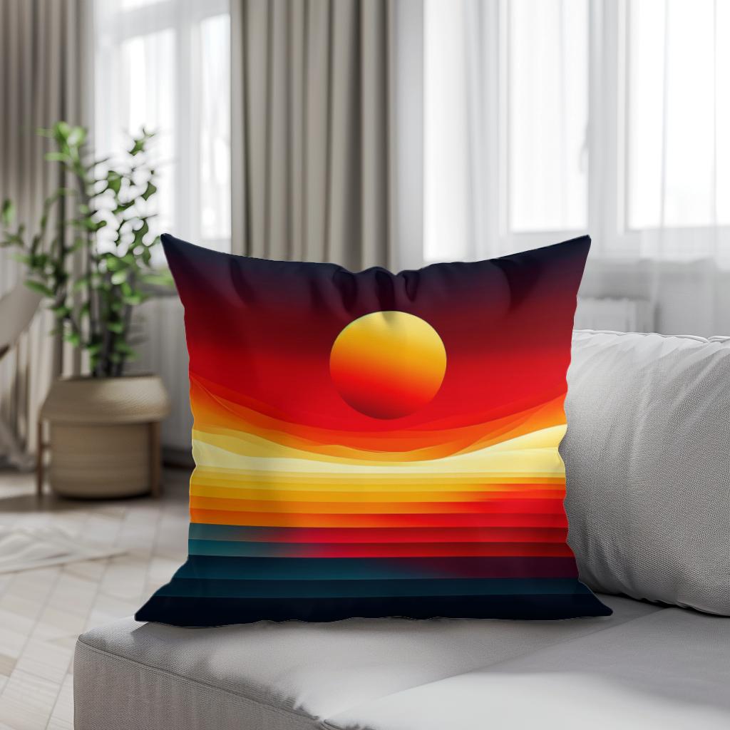 Tranquil Hues Cotton Cushion