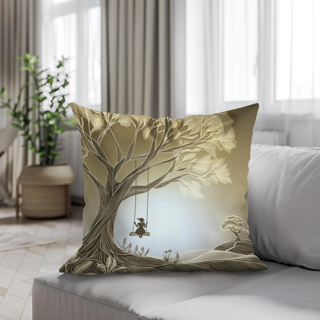 Twilight Serenity Cotton Cushion