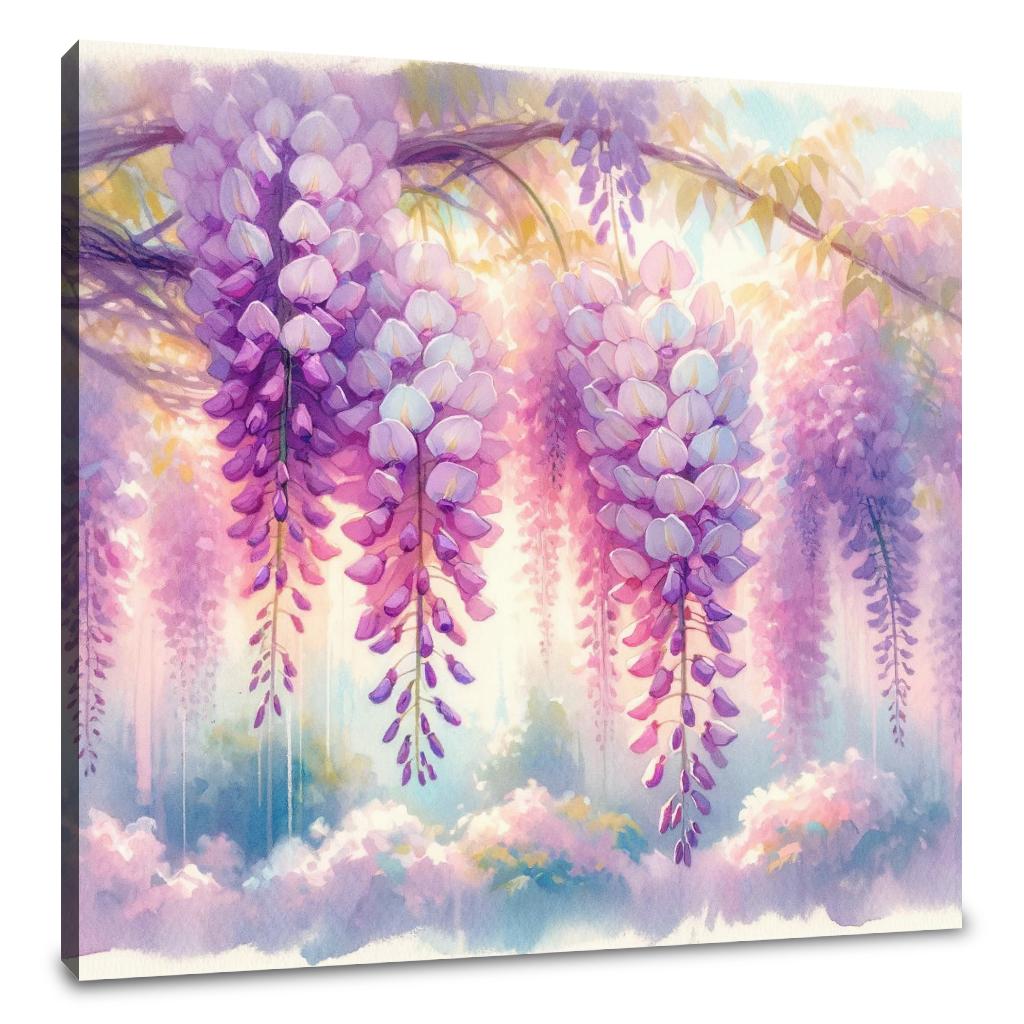 Wisteria Garden Canvas