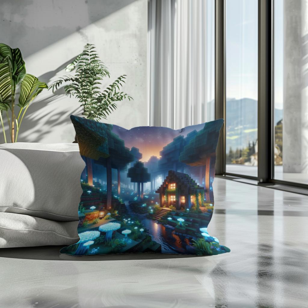 Whisperwood Grove Cotton Cushion