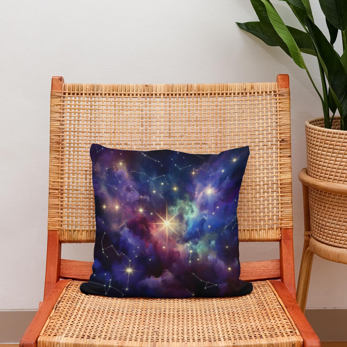 Celestial Harmony Cotton Cushion