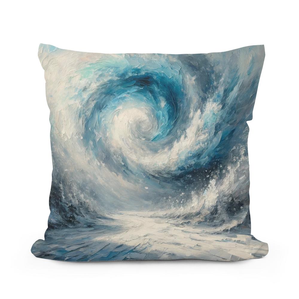 Blizzard's Embrace Cotton Cushion