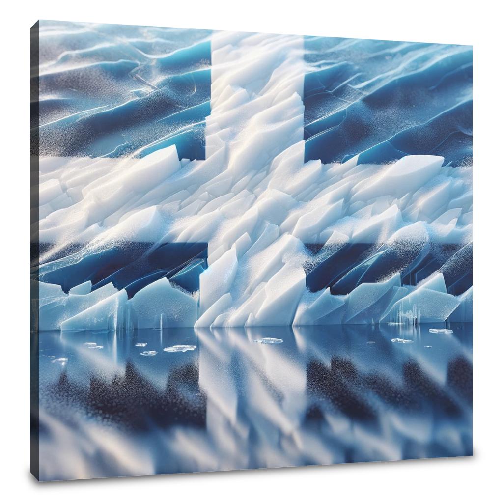 Nordic Reflection Canvas