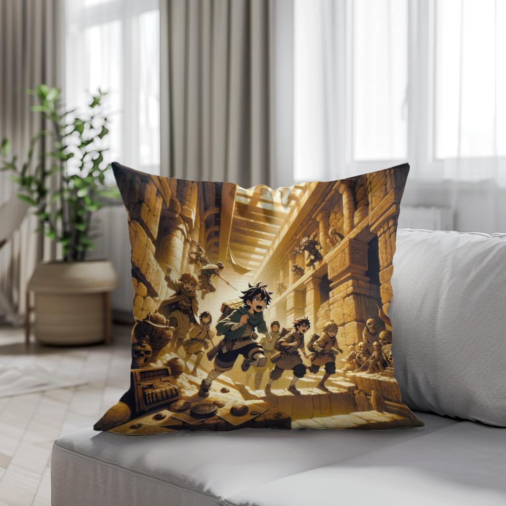 Ruins Quest Chronicles Cotton Cushion