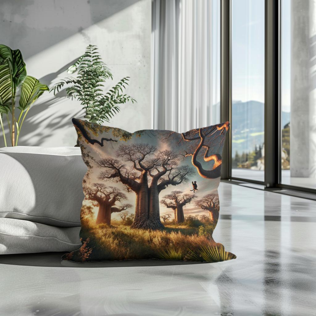 Baobab Grove Cotton Cushion
