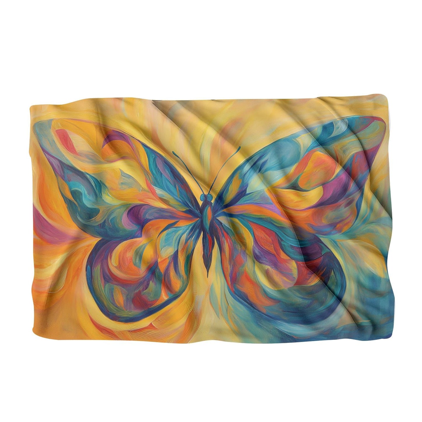 Whirling Butterfly Wings Blanket