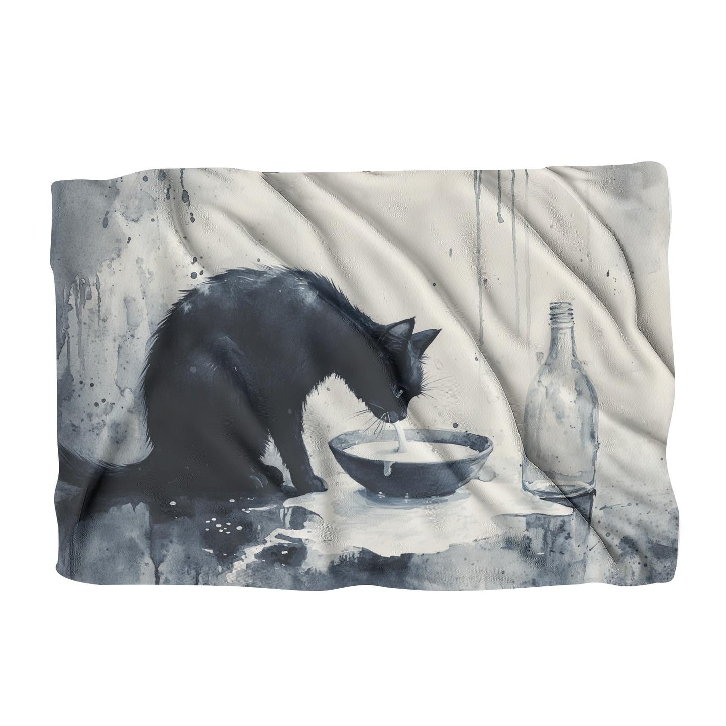 Midnight Milk Spillage Blanket