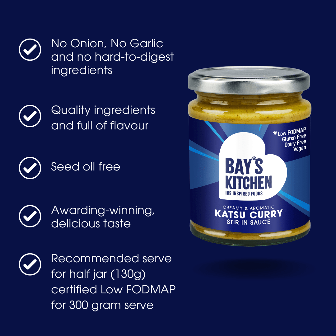 Katsu Curry Stir-in Sauce 260g – Low FODMAP, Gluten Free & Vegan