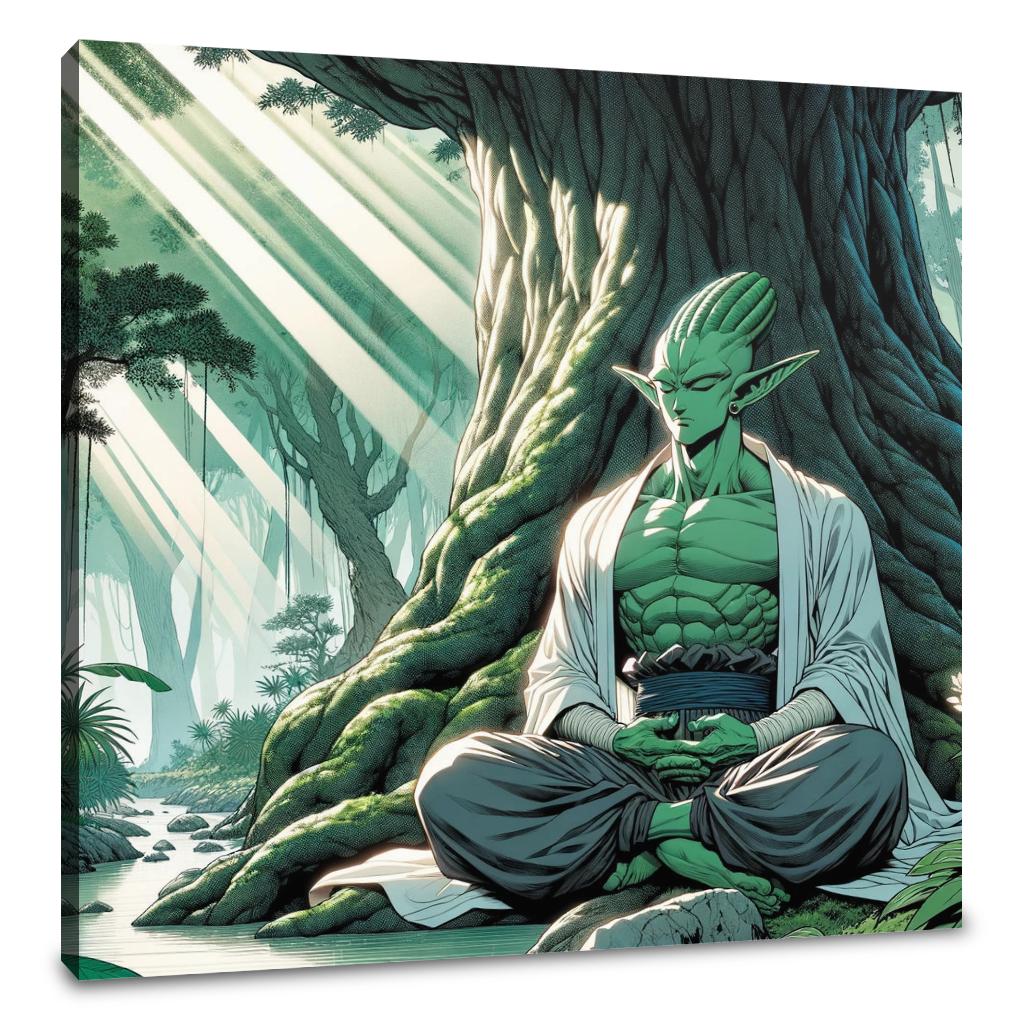 Verdant Wisdom Canvas