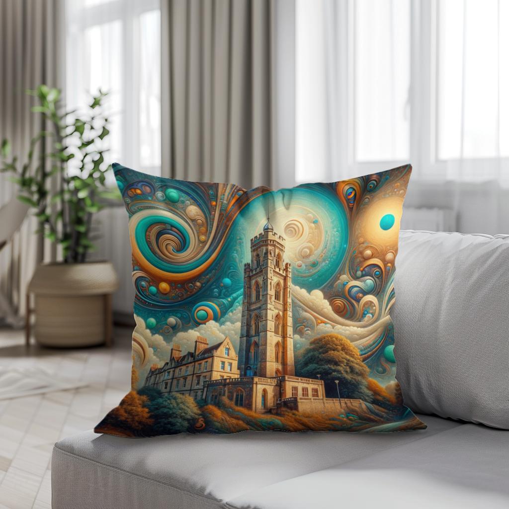 Bristol Tower Dreamscape Cotton Cushion