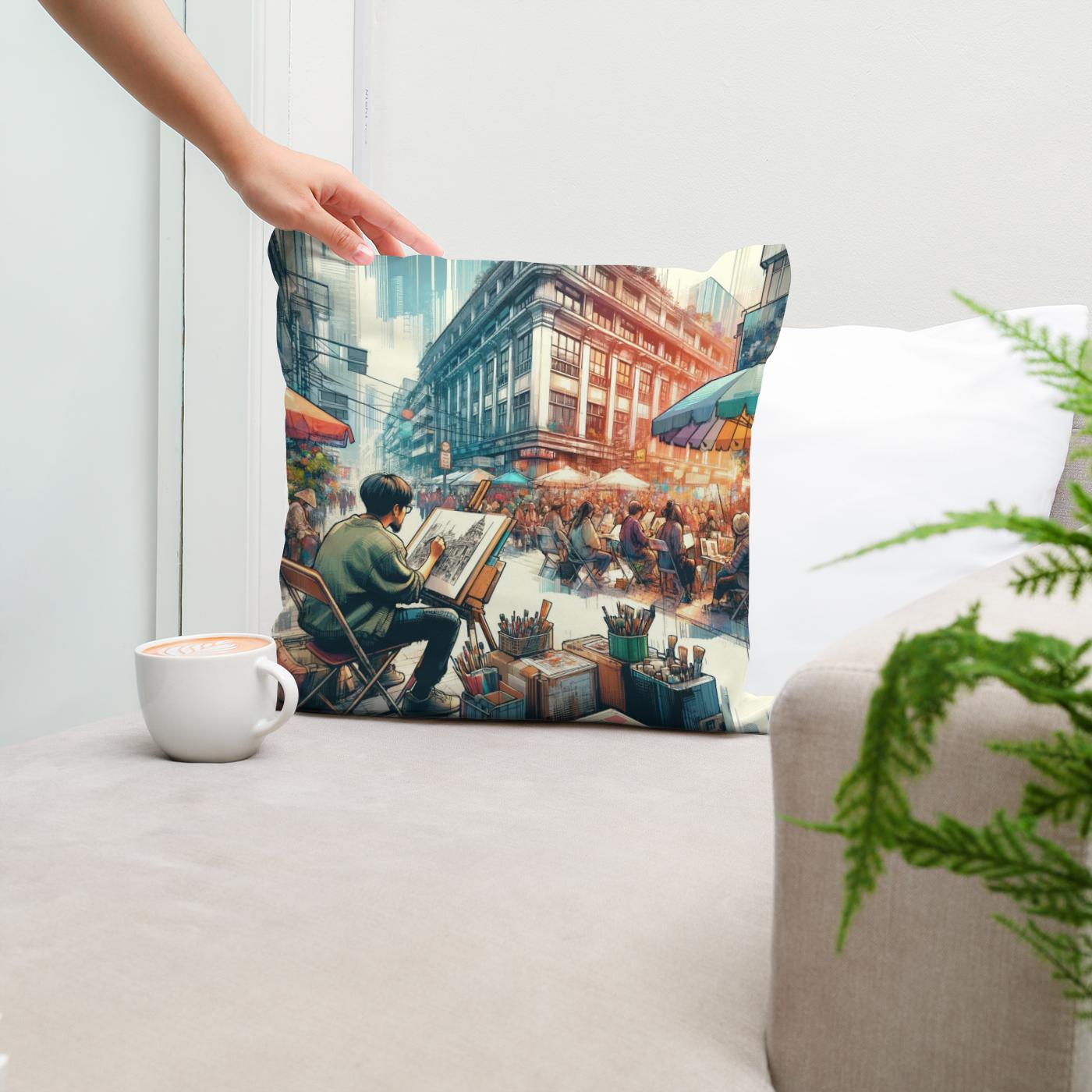 City Pulse Cotton Cushion