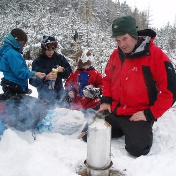 Kelly Kettle Base Camp 1.6 ltr (Stainless Steel) + Whistle