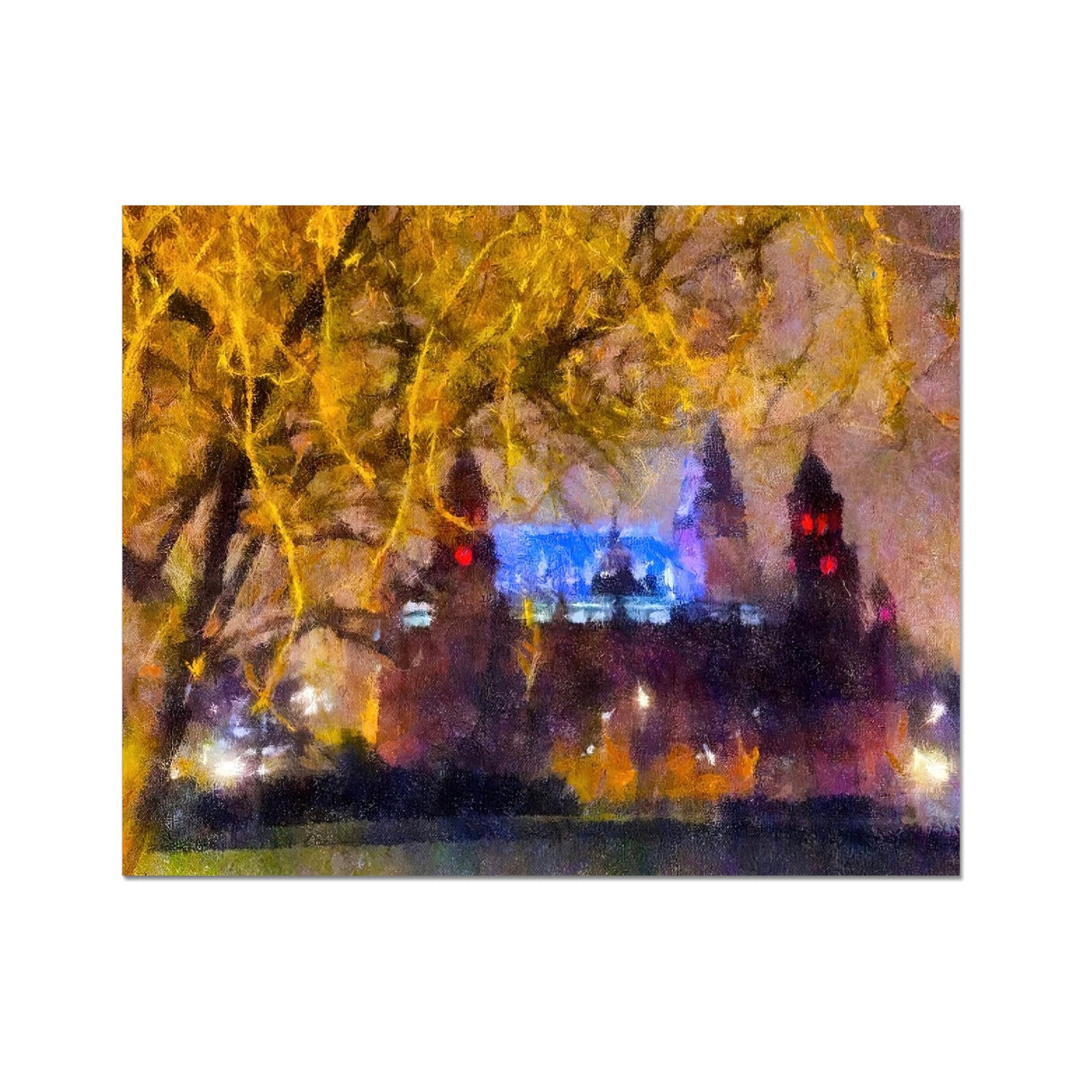 Kelvingrove Nights Artist Proof Collector Print