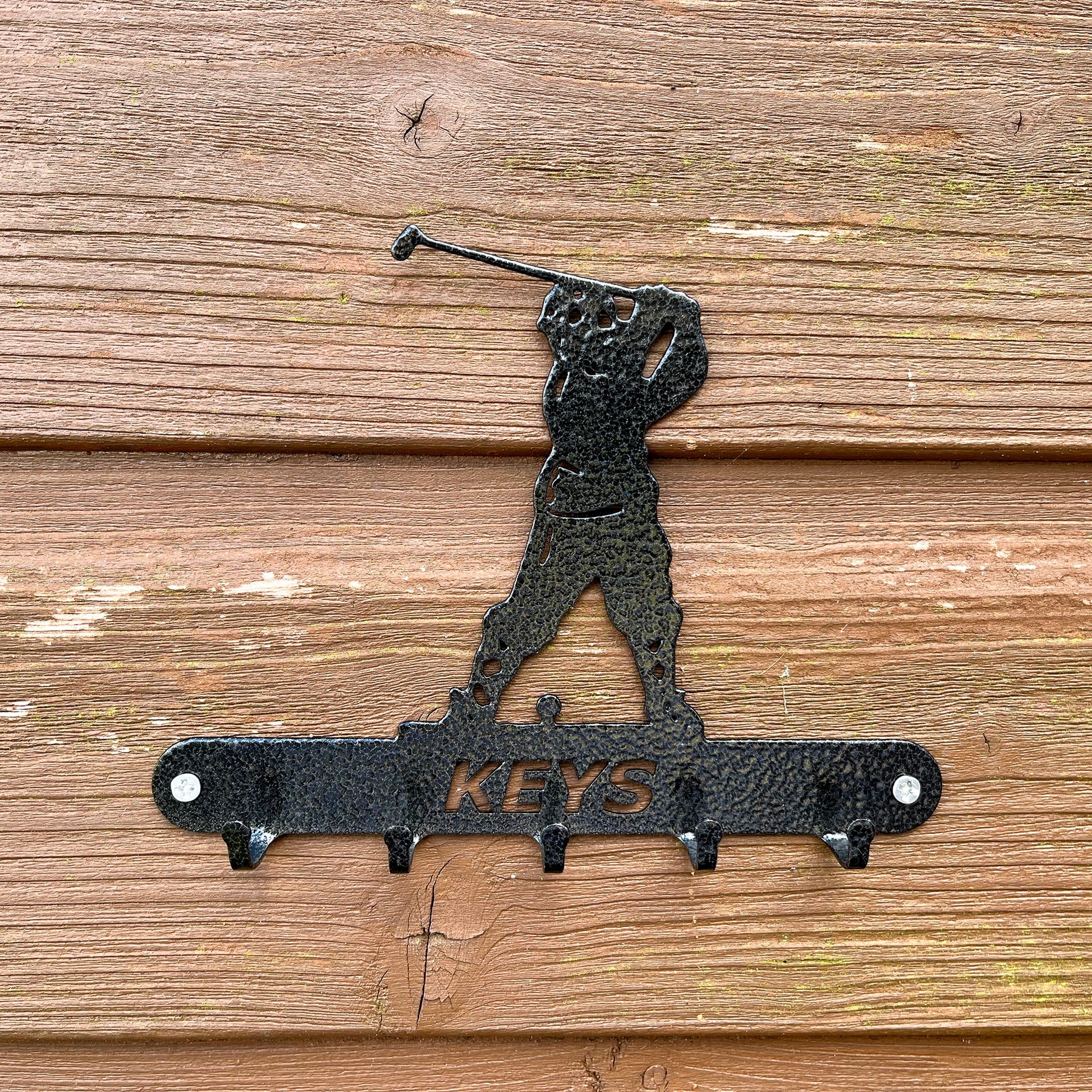 PoppyForge Golfer Key Holder