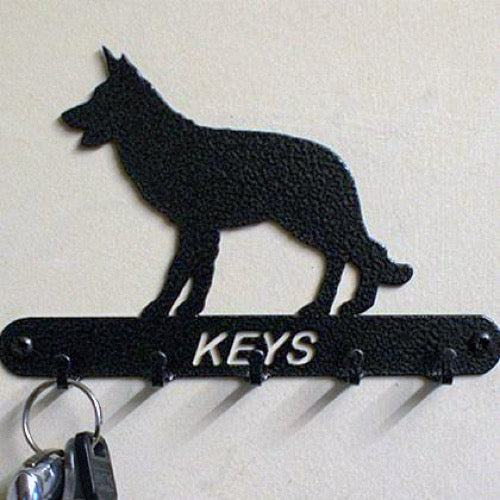 PoppyForge Alsatian Key Holder