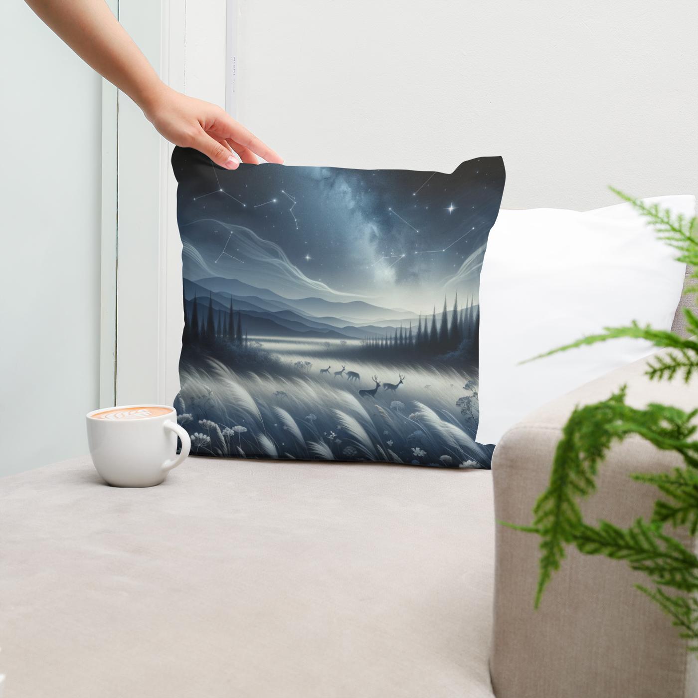Enchanted Grove Cotton Cushion