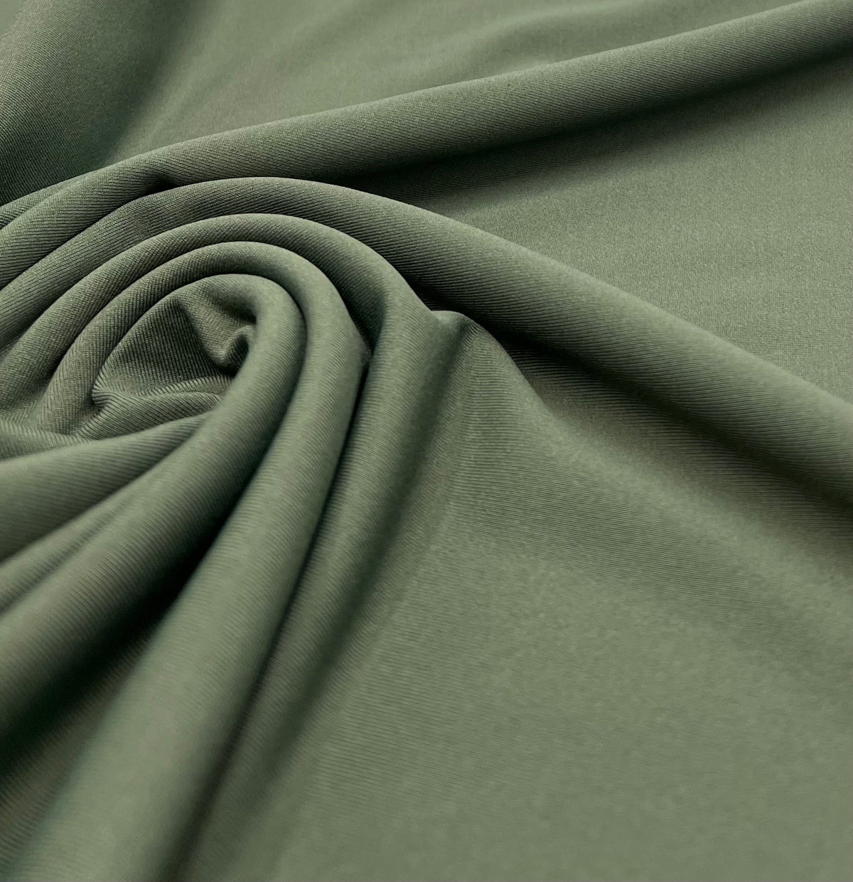 Khaki Stretch Jersey 220GSM 4 Way Stretch Fabric