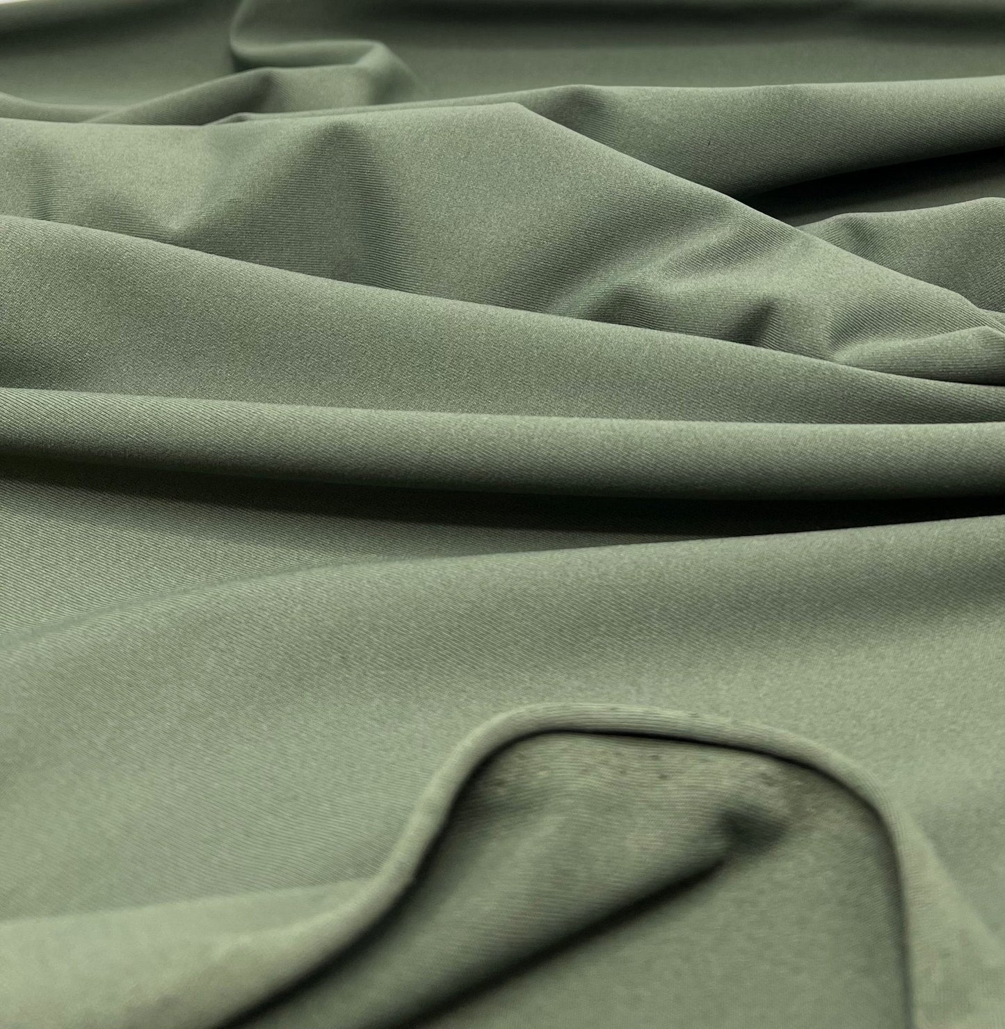 Khaki Stretch Jersey 220GSM 4 Way Stretch Fabric