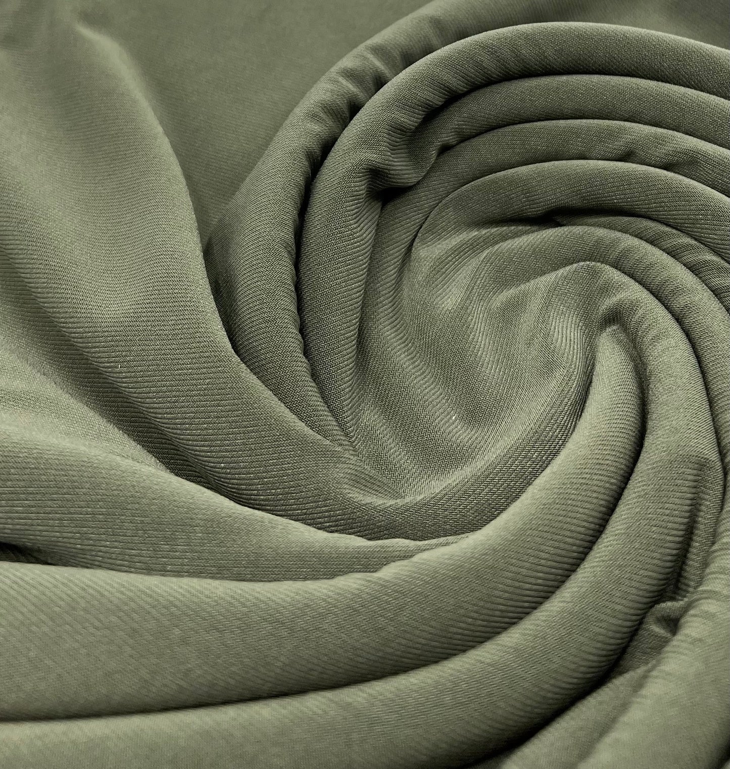 Plain Khaki ITY Fabric 4 Way Stretch