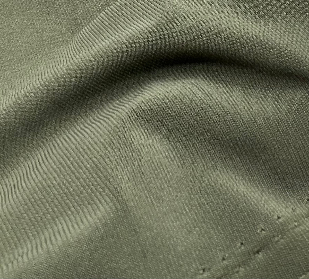 Plain Khaki ITY Fabric 4 Way Stretch