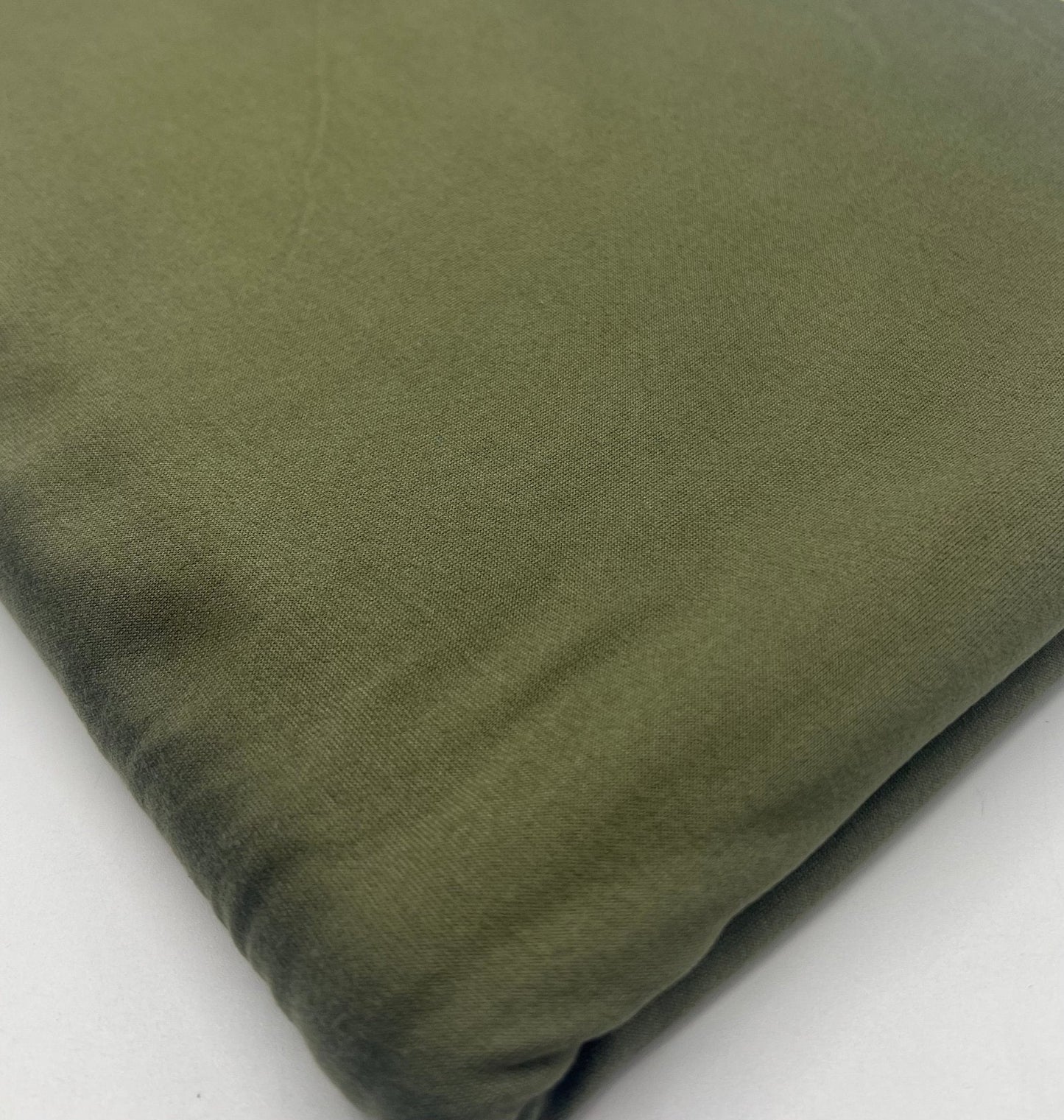 Khaki Plain Super Soft Bogota 4 Way Stretch Fabric