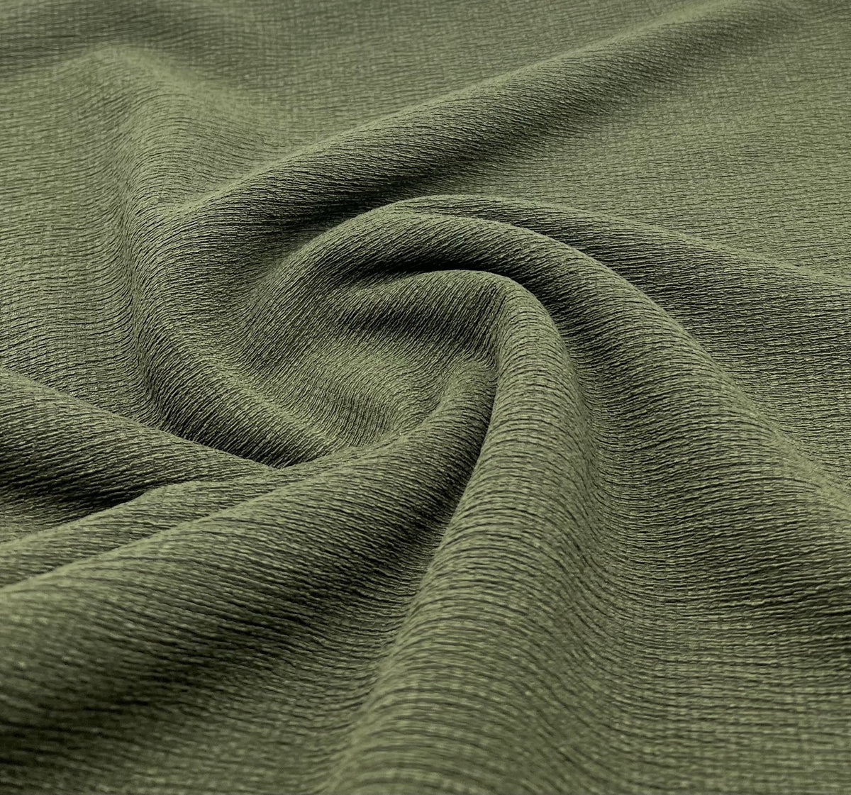 Khaki Textured Tree Bark Stretch Dress Craft Fabric
